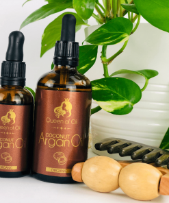 argan oil with essence of coconut